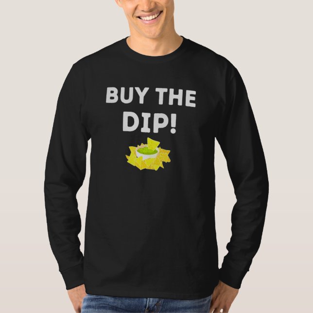 Camiseta Comprar Da Dip - Memória E Investidor Cripto (Frente)