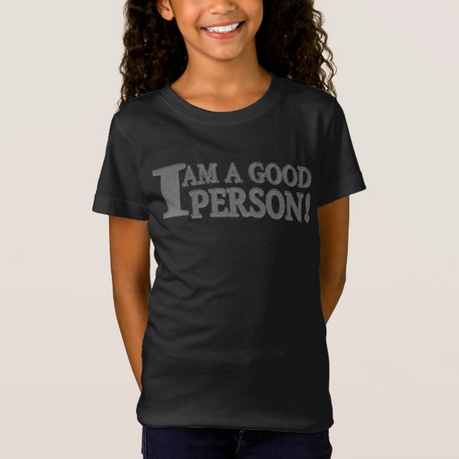 Camiseta Comprar de "BOA PESSOA" com Design de Expressão Bo (Frente)