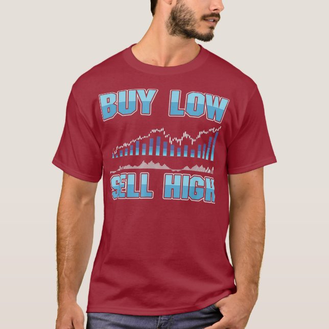 Camiseta Comprar de Investidores Criptomoeda de Negociação  (Frente)