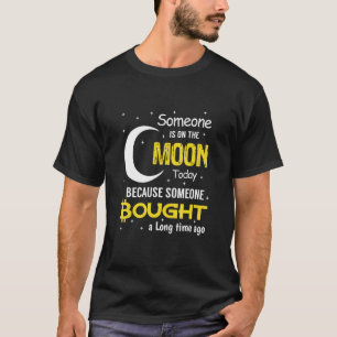Camiseta Comprar De Lua De Bitmoney E Cripto De Traçador De
