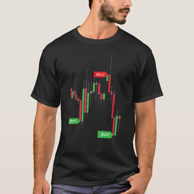 Camiseta Comprar de Negociação de Baixa Venda High Stock Tr (Frente)