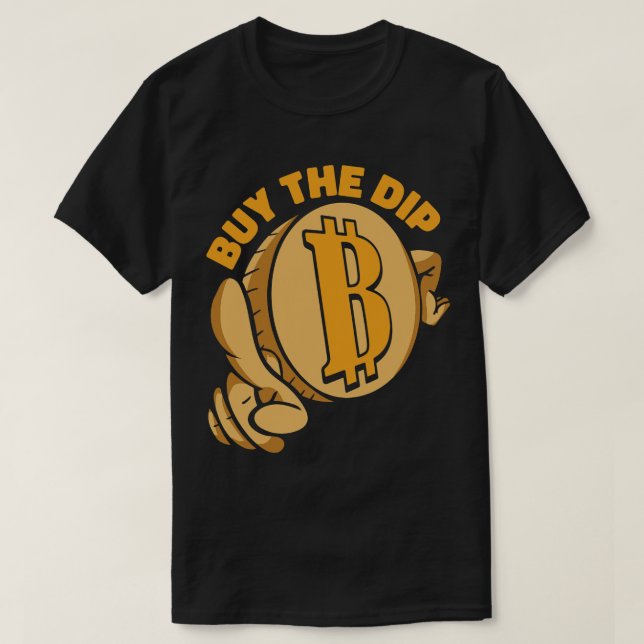 Camiseta Comprar Dip Blockchain Crypto Cryptocurrency Bitc (Frente do Design)