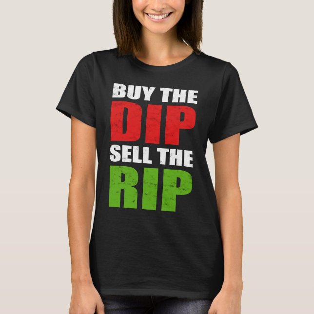 Camiseta Comprar do Comerciante de Dia de Negociação do Rip (Frente)