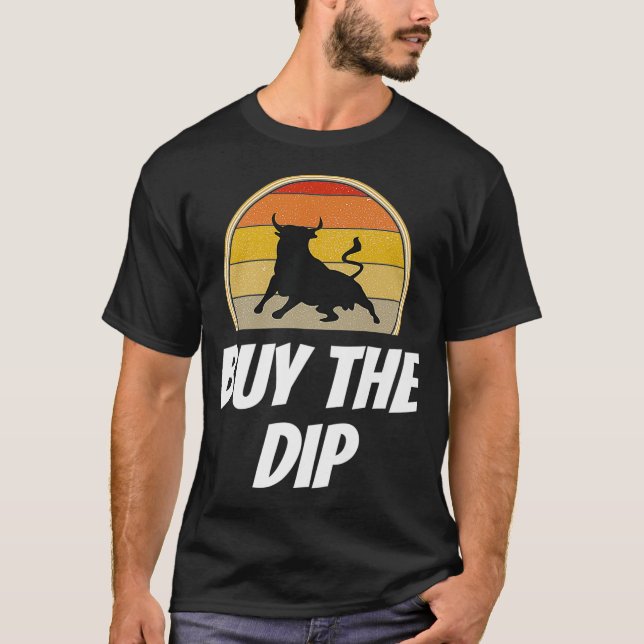 Camiseta Comprar Engraçado, Comercializador De Bolsas De Es (Frente)