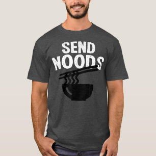 Camiseta Comprar Enviar Noods Engraçados Ramen