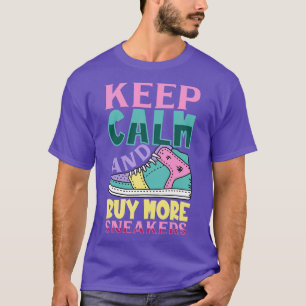 Camiseta Comprar mais tênis coletor de tênis