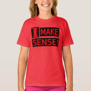 Camiseta Comprar "Make Sense" de Design de Expressão Bela