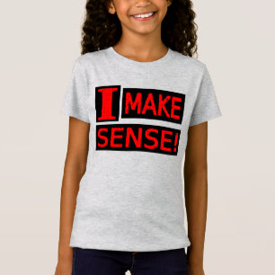 Camiseta Comprar "Make Sense" de Design de Expressão Bela