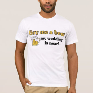 Camiseta Comprar-me uma t-shirt da Cerveja