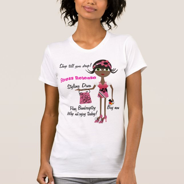 Camiseta Comprar Mulheres Terapêuticas Destruídas T-Shirt (Frente)