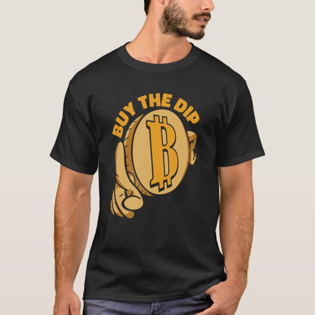 Camiseta Comprar O Blocchain De Moeda De Criptografia De Di (Frente)
