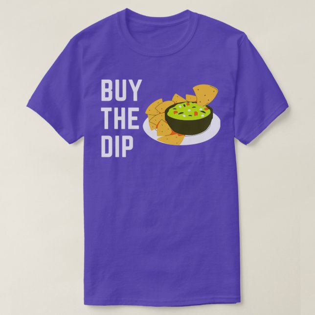 Camiseta Comprar O investidor de ações divertidas do DIP pa (Frente do Design)