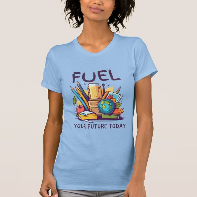 Camiseta Comprar o seu futuro hoje (Frente)