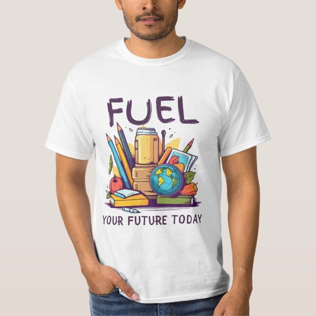 Camiseta Comprar o seu futuro hoje (Frente)