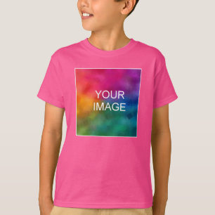 Camiseta Comprar Online para Jovens Crianças Modelo de Foto