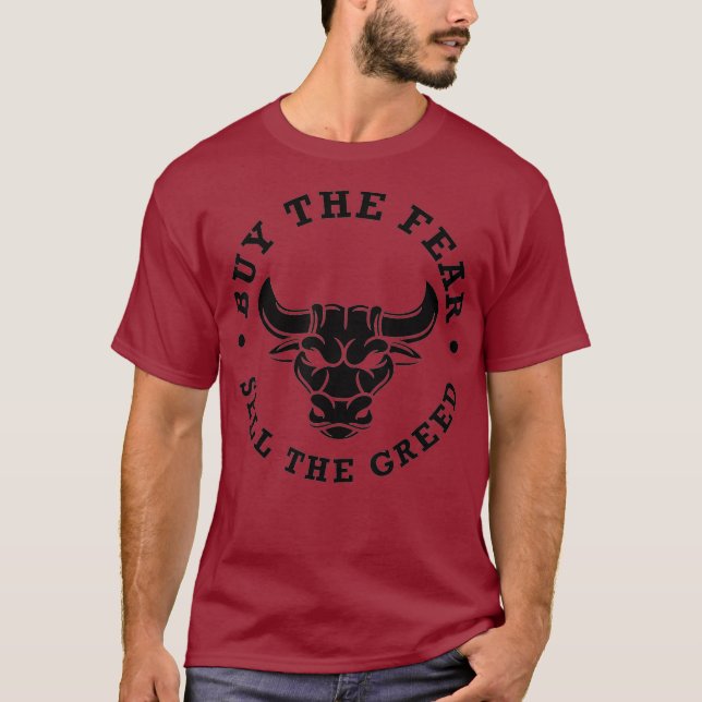 Camiseta Comprar Vender I Bull Bolsa de Valores (Frente)