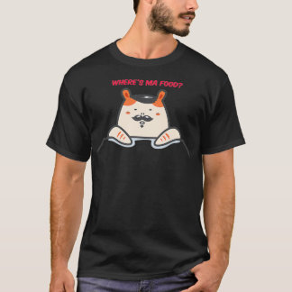 Camiseta Compras de Hamster Onde está minha Comida Premium