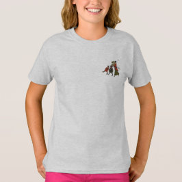 Camiseta Compras de Natal ao Estilo Antigo: Diversão para a