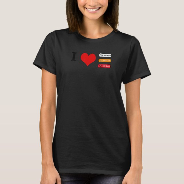 Camiseta Compras Online   (Frente)