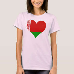 Camiseta Compre a bandeira de Belarus