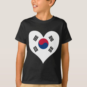 Camiseta Compre a bandeira de Coreia do Sul