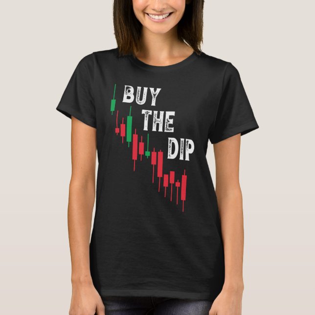 Camiseta Compre A Queda Criptomoeda Blockchain Trader Melho (Frente)