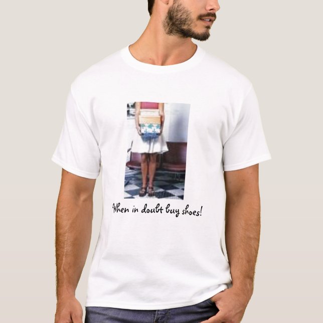 Camiseta Compre calçados (Frente)