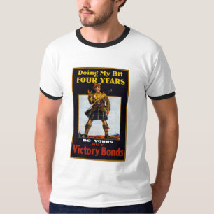 Camiseta Compre ligações da vitória -- WW1