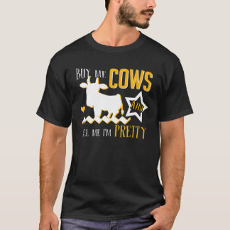 Camiseta Compre-me Vacas E Diga Que Sou Vaca Bonita