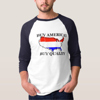 Camiseta Compre o americano, compre a qualidade