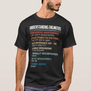 Camiseta Compreendendo Engenheiros - Engenharia Divertida