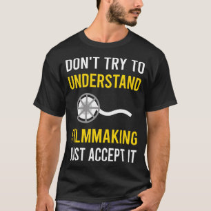 Camiseta Compreender Fazer de Filmagem do Criador de Arquiv