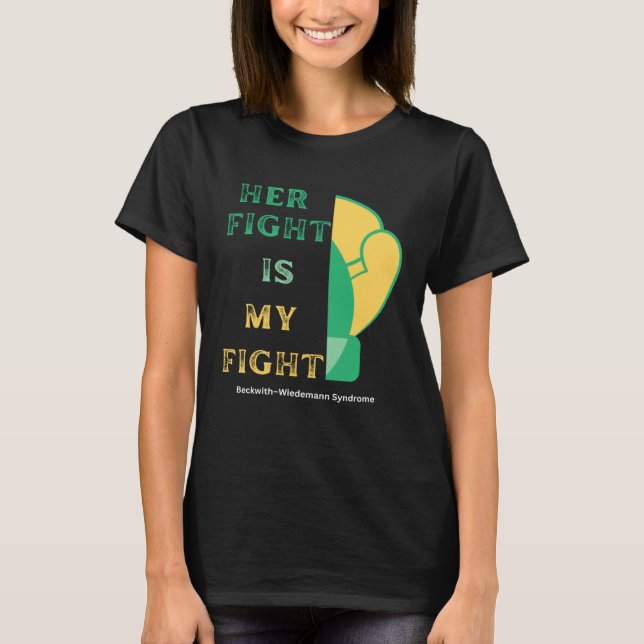 Camiseta Compreensão e Conscientização da Síndrome de Beckw (Frente)