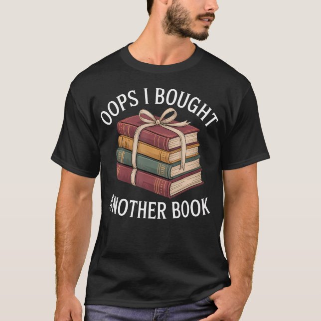 Camiseta Comprei Outro Livro Sem Querer - (Frente)