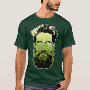 Camiseta Comprimento Barba Engraçada Mangueira Facial 3