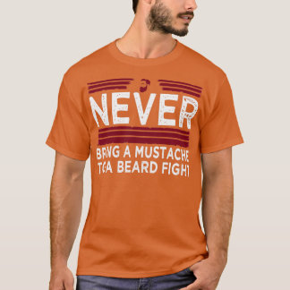 Camiseta Comprimento da barba tocando meus homens de cabelo