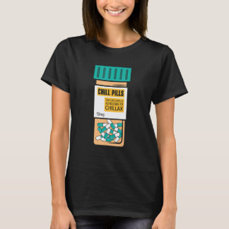 Camiseta Comprimidos de Relaxamento Médico Enfermagem Medic