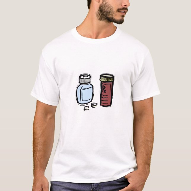 Camiseta Comprimidos loucos (Frente)