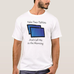 Camiseta Comprimidos por computador - Tome dois