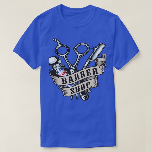 Camiseta Compro Barber 77 (Frente do Design)