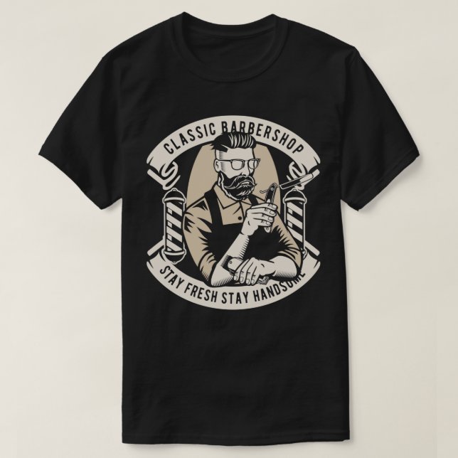Camiseta Compro Barber 91 (Frente do Design)