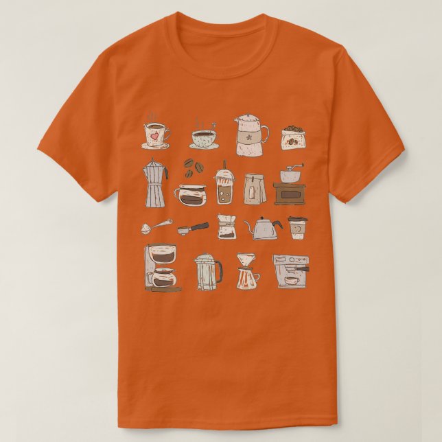 Camiseta Compro Café Bonito Art Barista (Frente do Design)