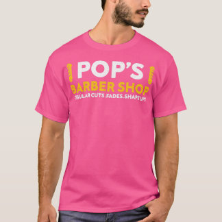 Camiseta Compro de Barber Popx27s Cortes Regulares Quebras 