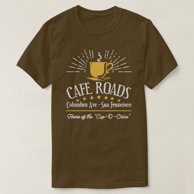 Camiseta Compro de café de Então casei-me com um assassino  (Frente do Design)