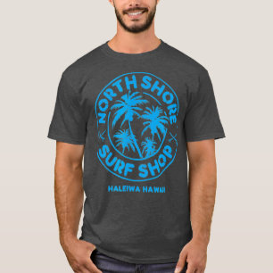 Camiseta Compro de Surf de costa norte azul