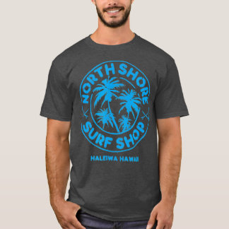 Camiseta Compro de Surf de costa norte azul