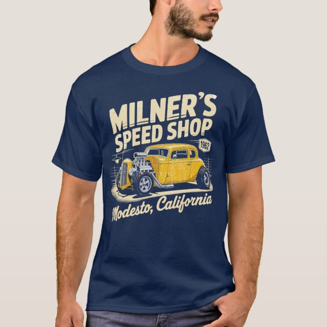Camiseta Compro de velocidade do Milner (Frente)