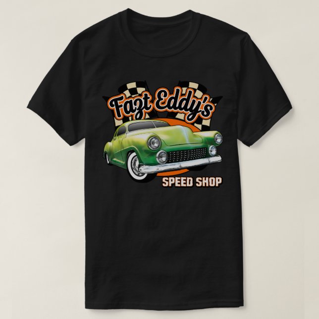 Camiseta Compro de velocidade rápida 2 (Frente do Design)