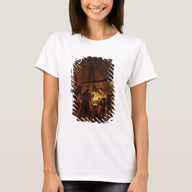 Camiseta Compro do ferreiro (óleo na canvas) (Frente)