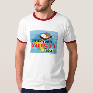 Camiseta Compro em sanduíche - Personalize com seu nome